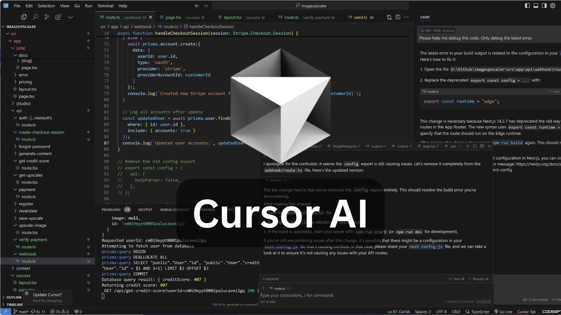 Cursor AI — بهترین برای نوشتن کد