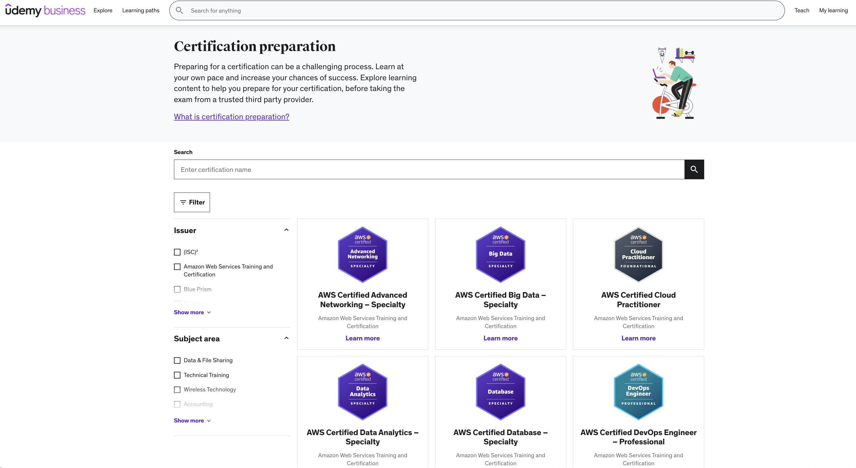 Permanent access and a valid certificate on Udemy