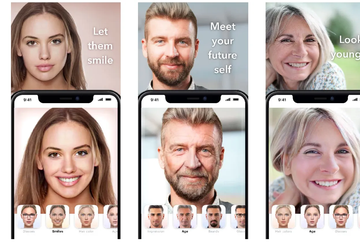 چهره‌ای با کیفیت بالا با FaceApp PRO